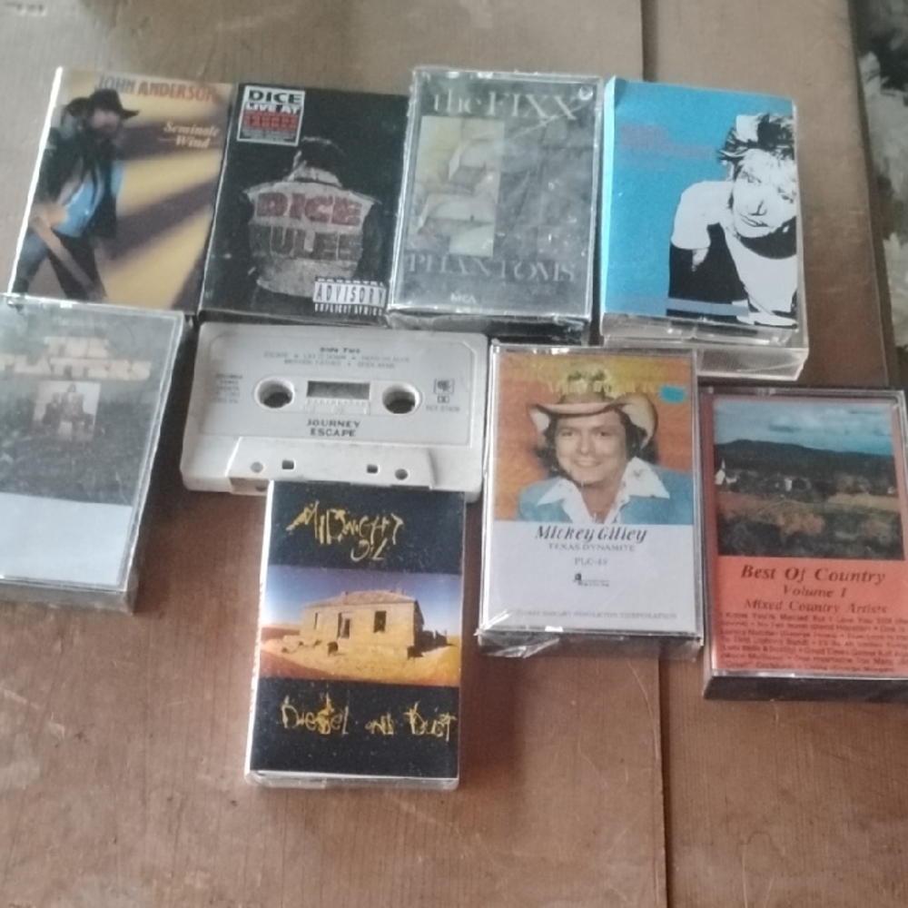 Vintage Cassette Tape Collection